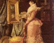 Admirando El Cuadro( Admiring The Painting) - 路易斯·阿尔瓦雷斯·卡塔拉